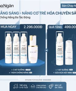 COMBO 1 - TRẮNG SÁNG - NÂNG CƠ TRẺ HÓA CHUYÊN SÂU