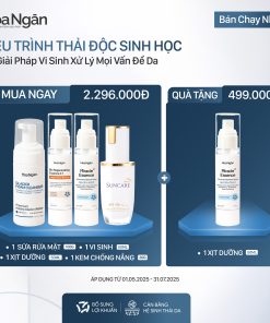 COMBO 2 - LIỆU TRÌNH TÁI SINH MỌI KHUYẾT ĐIỂM CỦA LÀN DA