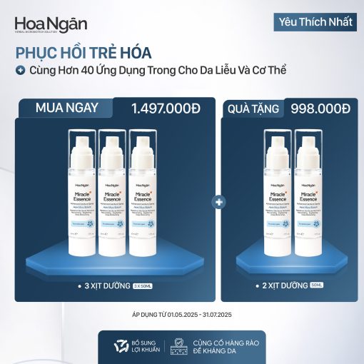 COMBO 3 - PHỤC HỒI TRẺ HÓA