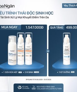 COMBO 4 - LIỆU TRÌNH THẢI ĐỘC SINH HỌC