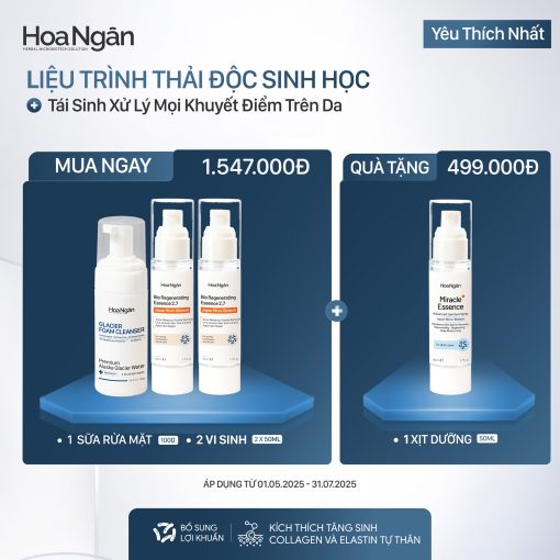 COMBO 4 - LIỆU TRÌNH THẢI ĐỘC SINH HỌC