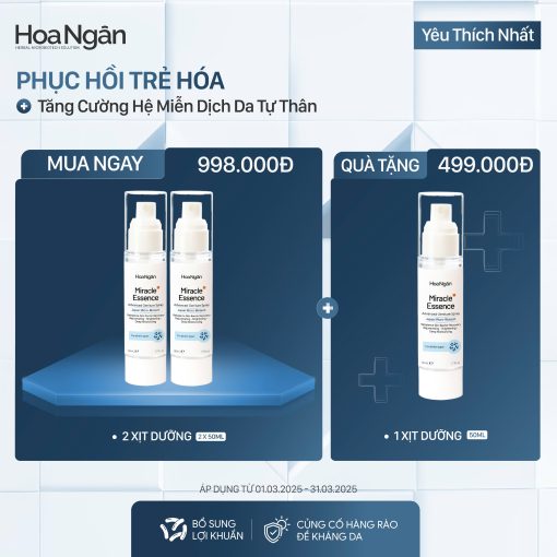 COMBO 3 - PHỤC HỒI TRẺ HÓA