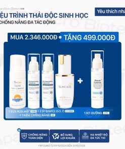 COMBO 3 - LIỆU TRÌNH THẢI ĐỘC SINH HỌC