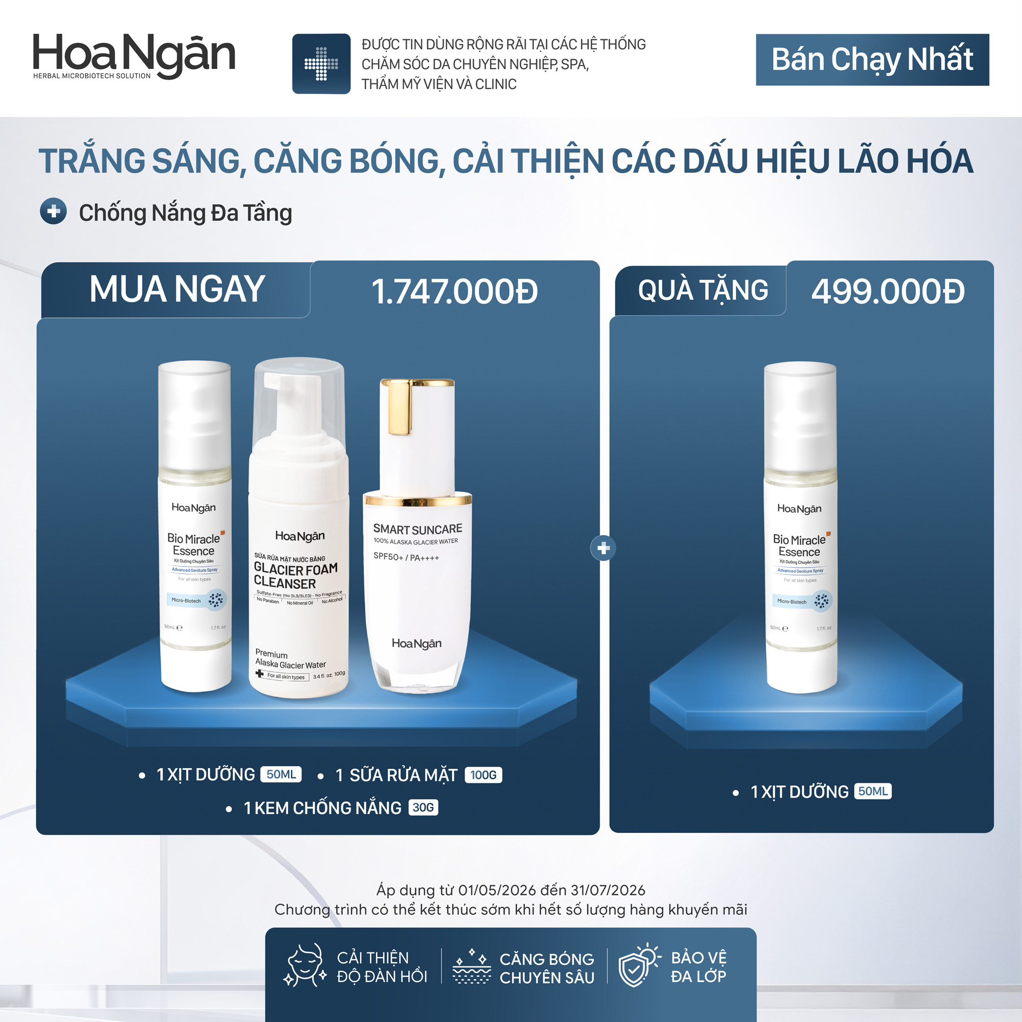 Combo Khuyến Mãi 1 Hoa Ngân