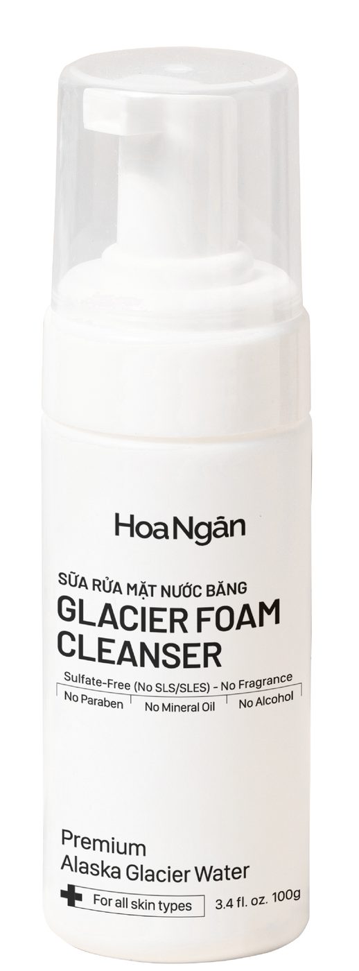 Sữa Rửa Mặt Nước Băng Glacier Foam Cleanser