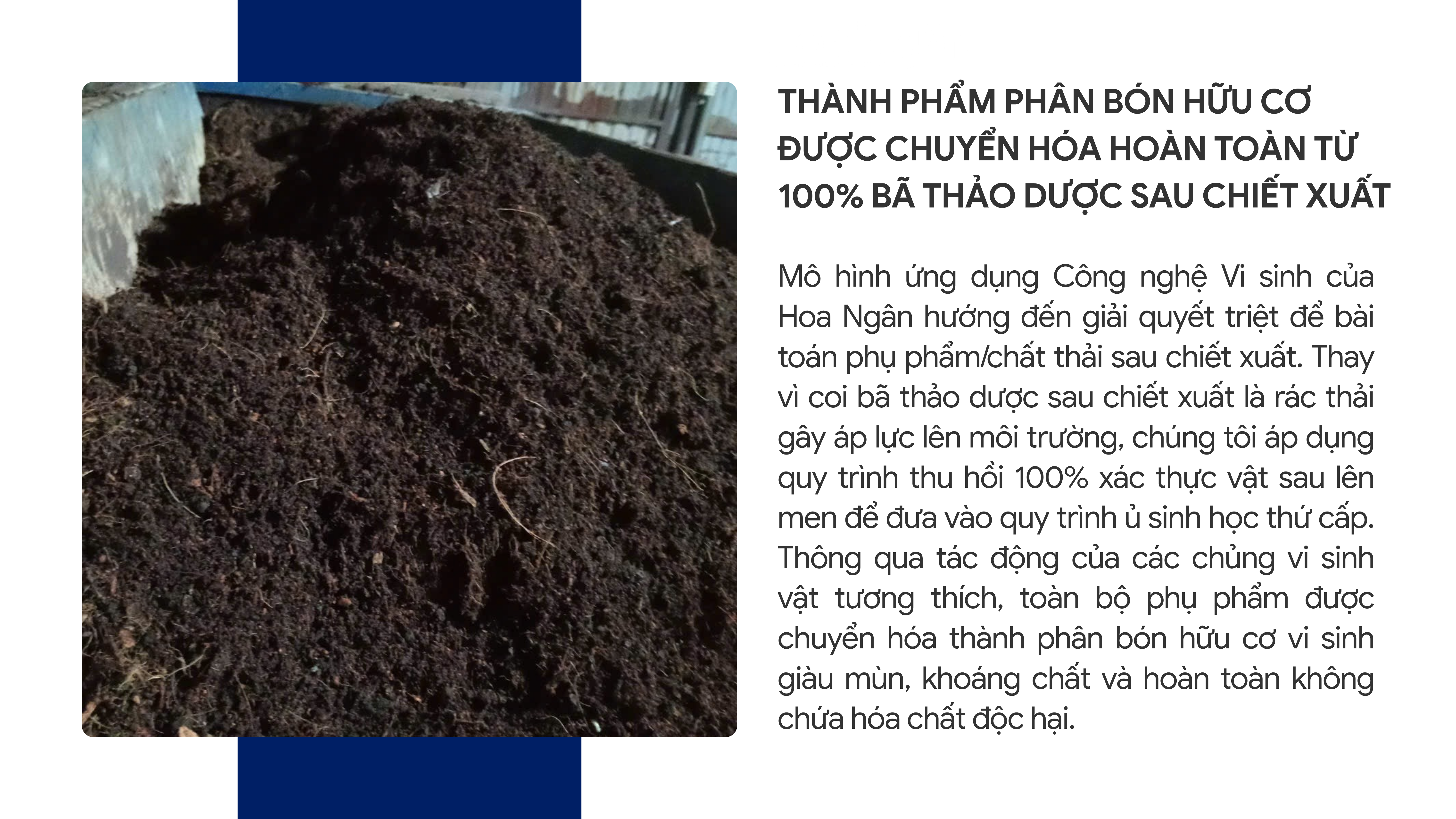 Sơ đồ chu trình nguyên liệu thảo dược, sản xuất, thu hồi phụ phẩm và nuôi dưỡng vùng trồng