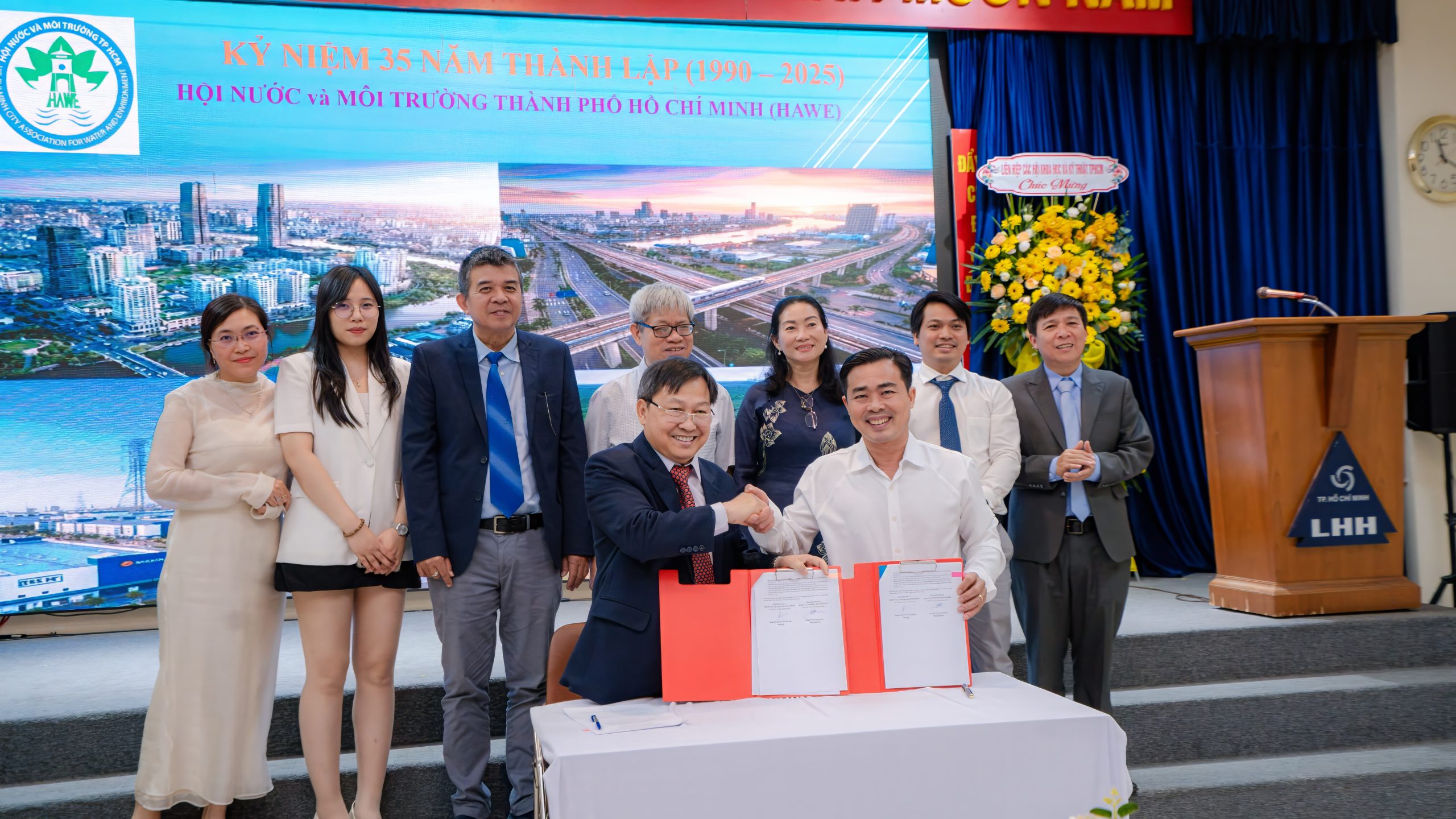 Lễ ký kết hợp tác giữa Mỹ Phẩm Minh Đức và Liên hiệp các Hội Khoa học & Kỹ thuật TP.HCM